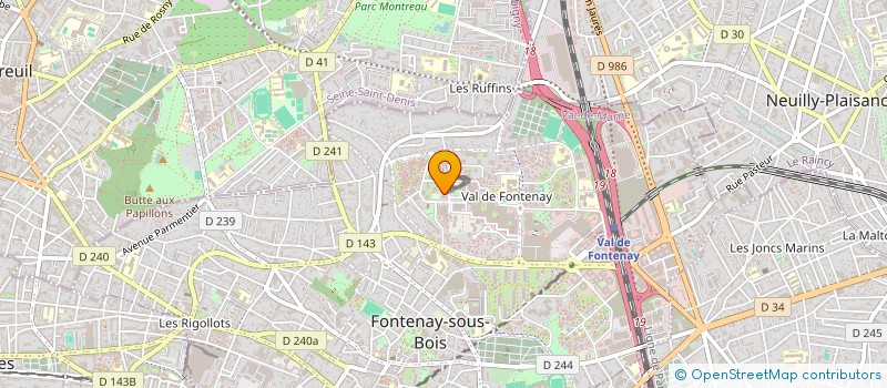 localisation de l'entreprise MONSIEUR YOUSSEF EL MANSOURI à FONTENAY-SOUS-BOIS