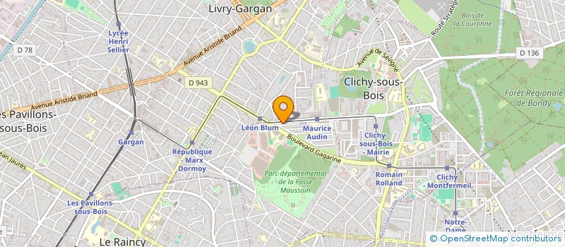 localisation de l'entreprise MONSIEUR YOUSSEF EL MIRI à CLICHY-SOUS-BOIS
