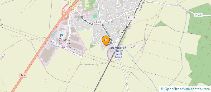 localisation de l'entreprise MONSIEUR YOUSSEF EL OMARI  SAINT-MARD