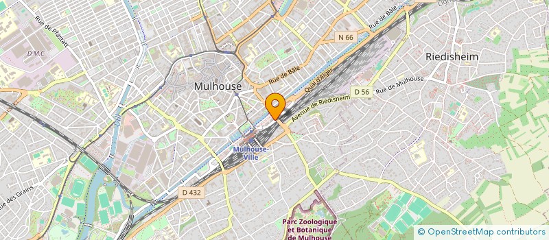 localisation de l'entreprise MONSIEUR YOUSSEF EL OMRI  MULHOUSE