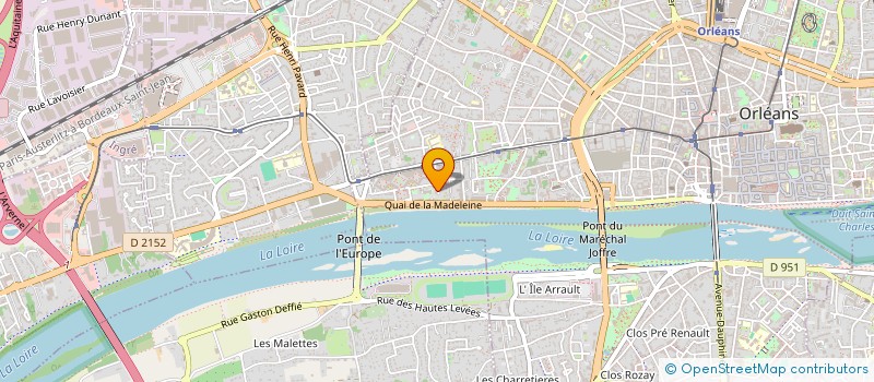 localisation de l'entreprise MONSIEUR YOUSSEF EL OUALI  ORLEANS