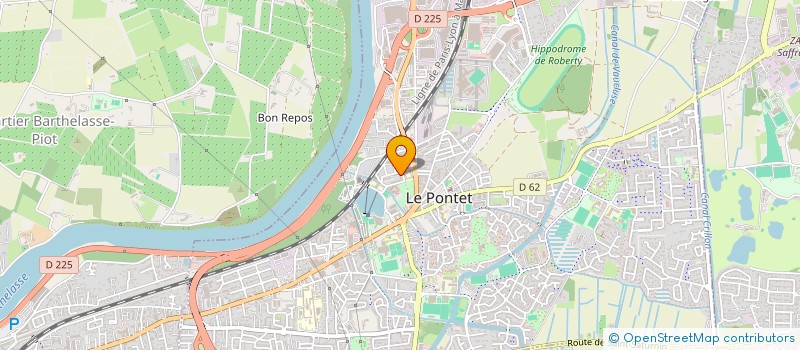 localisation de l'entreprise MONSIEUR YOUSSEF EL OUARGHI  LE PONTET