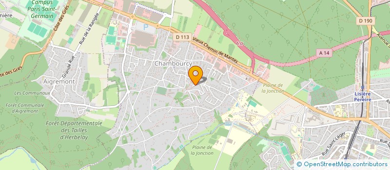 localisation de l'entreprise MONSIEUR YOUSSEF EL SHAMY  CHAMBOURCY