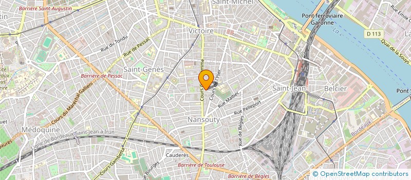 localisation de l'entreprise MONSIEUR YOUSSEF EL YAAKOUBI  BORDEAUX