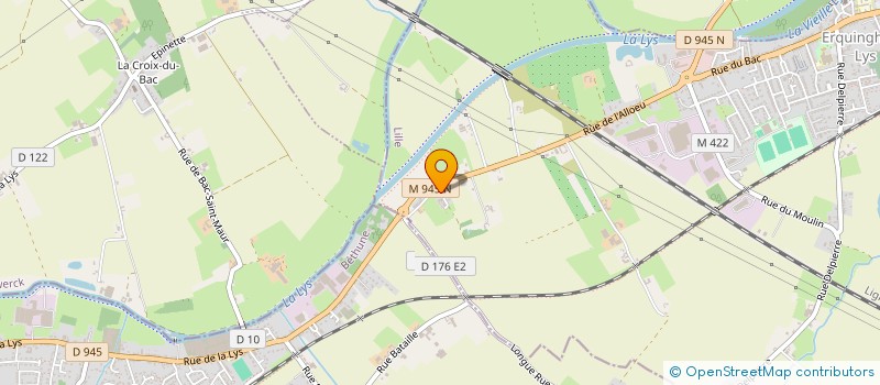 localisation de l'entreprise MONSIEUR YOUSSEF ELAKHAL  ERQUINGHEM-LYS