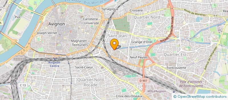 localisation de l'entreprise MONSIEUR YOUSSEF ERGUN  AVIGNON