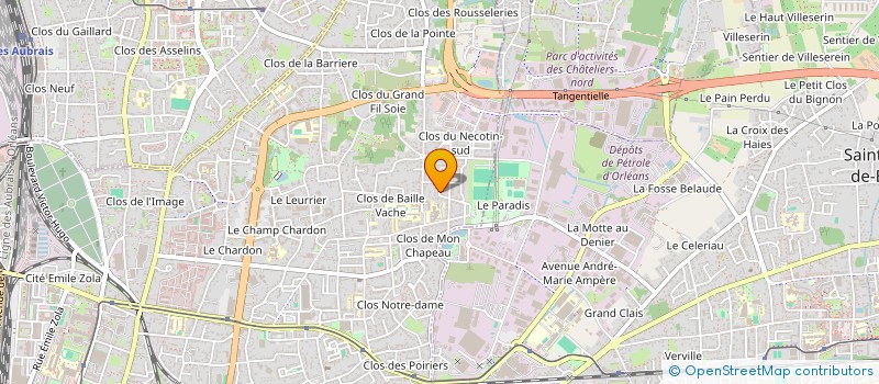 localisation de l'entreprise MONSIEUR YOUSSEF EZZAHRAOUI à ORLEANS