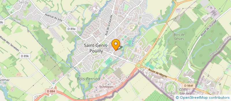 localisation de l'entreprise MONSIEUR YOUSSEF FARISSI à SAINT-GENIS-POUILLY