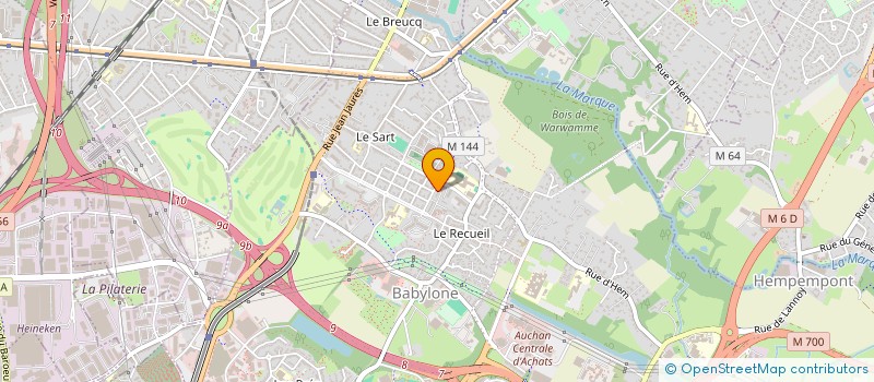 localisation de l'entreprise MONSIEUR YOUSSEF FATIHI  ROUBAIX