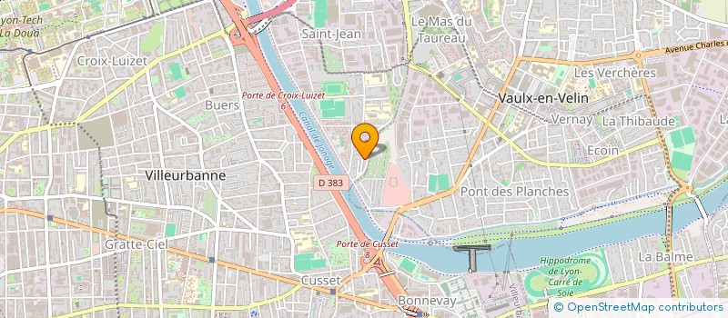 localisation de l'entreprise MONSIEUR YOUSSEF FATMI  VILLEURBANNE