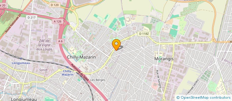 localisation de l'entreprise MONSIEUR YOUSSEF FERDIOUI à CHILLY-MAZARIN