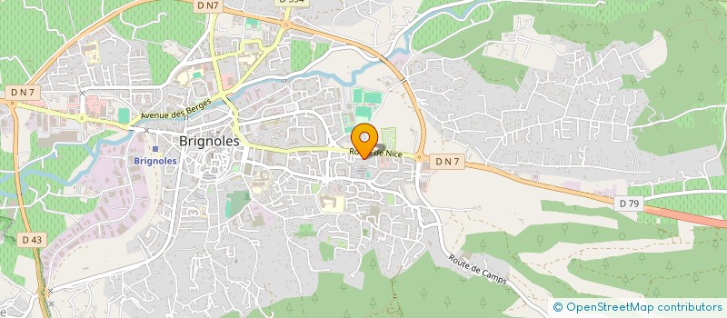 localisation de l'entreprise MONSIEUR YOUSSEF FITAS à BRIGNOLES