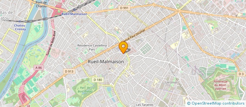 localisation de l'entreprise MONSIEUR YOUSSEF GASSMI à RUEIL-MALMAISON