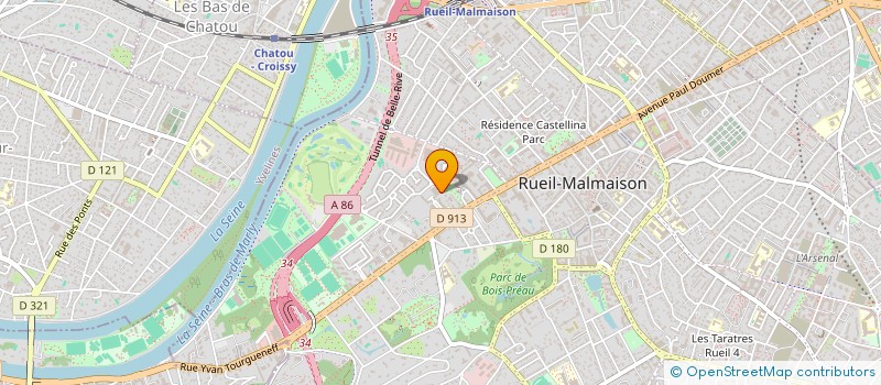 localisation de l'entreprise MONSIEUR YOUSSEF GHAFARI à RUEIL-MALMAISON
