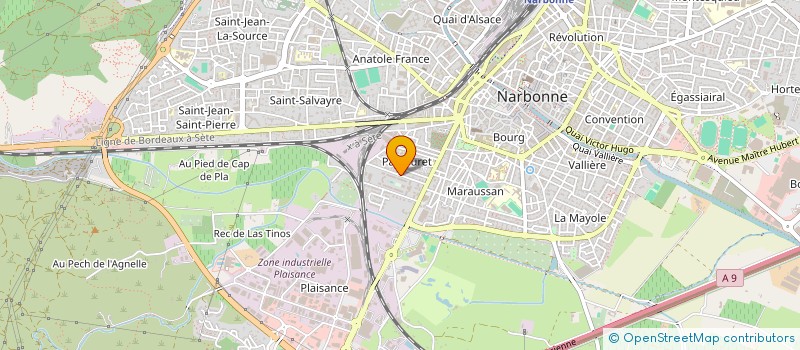 localisation de l'entreprise MONSIEUR YOUSSEF GHALFI à NARBONNE