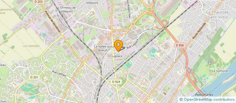 localisation de l'entreprise MONSIEUR YOUSSEF GHARBAL  BLOIS