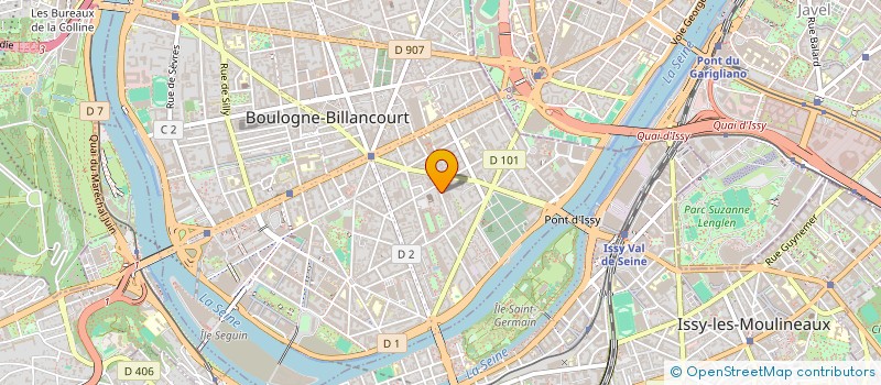 localisation de l'entreprise MONSIEUR YOUSSEF GUEDDARI  BOULOGNE-BILLANCOURT