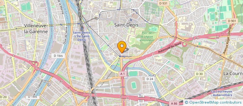 localisation de l'entreprise MONSIEUR YOUSSEF GUERCHICH à SAINT-DENIS