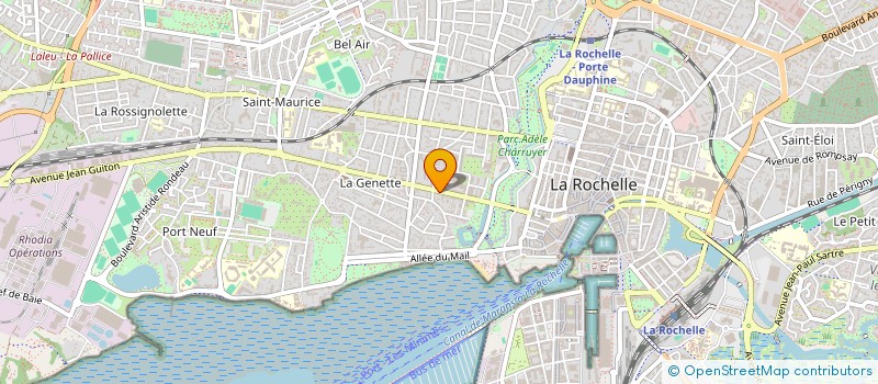 localisation de l'entreprise MONSIEUR YOUSSEF GUIZOUR  LA ROCHELLE