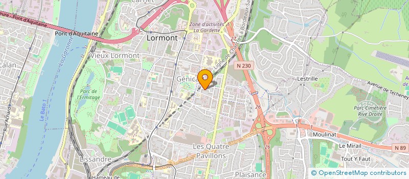 localisation de l'entreprise MONSIEUR YOUSSEF HABCHI  LORMONT