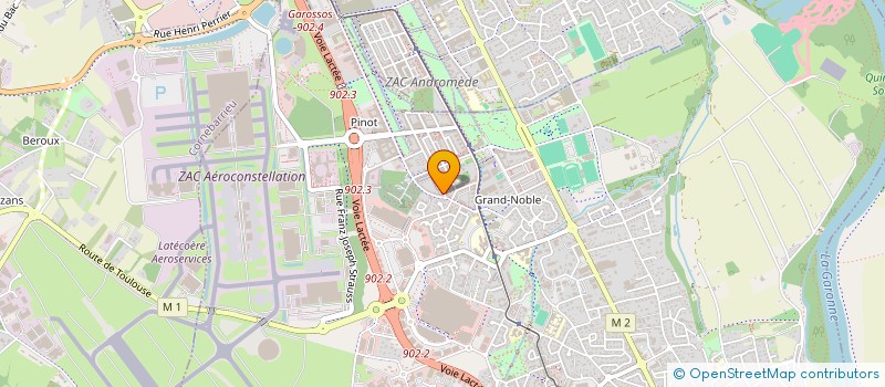 localisation de l'entreprise MONSIEUR YOUSSEF HADDAOUI  BLAGNAC