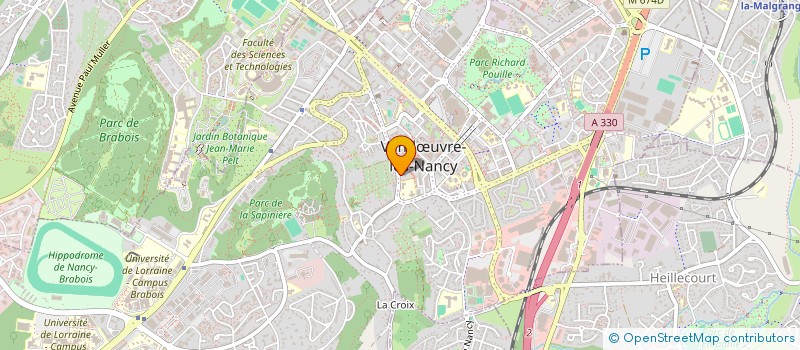 localisation de l'entreprise MONSIEUR YOUSSEF HAFSA  VANDUVRE-LES-NANCY