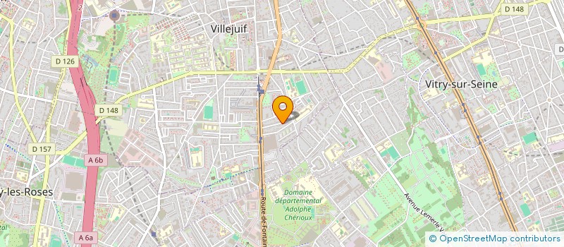 localisation de l'entreprise MONSIEUR YOUSSEF HALIMI  VILLEJUIF