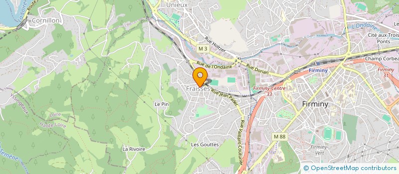 localisation de l'entreprise MONSIEUR YOUSSEF HAMDANE  FRAISSES