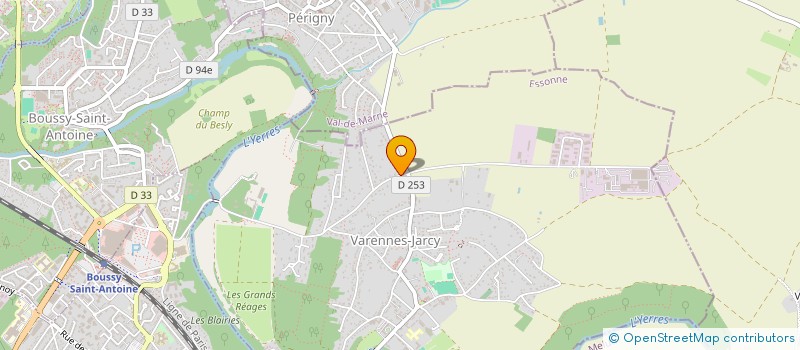 localisation de l'entreprise MONSIEUR YOUSSEF HAMIMI  VARENNES-JARCY