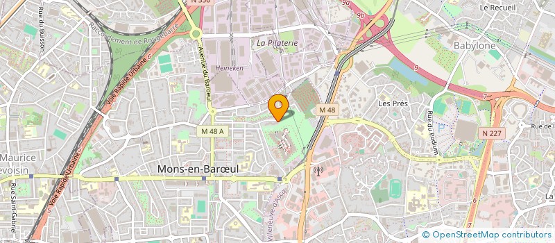 localisation de l'entreprise MONSIEUR YOUSSEF HENNACH  MONS-EN-BARUL