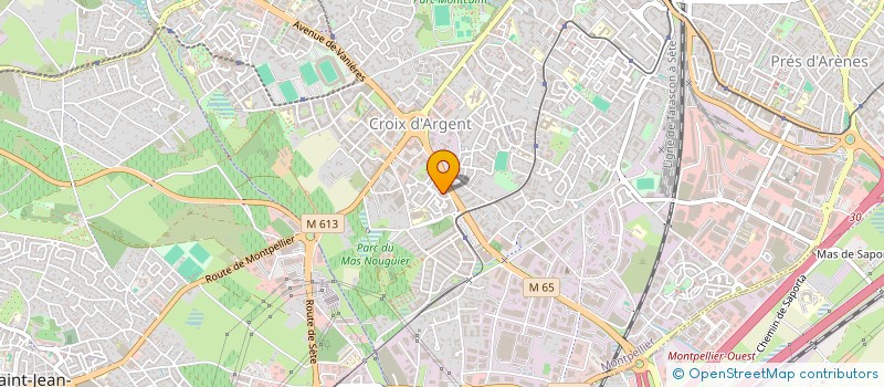localisation de l'entreprise MONSIEUR YOUSSEF HIDANE GHARBAOUI à MONTPELLIER