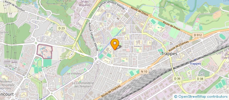 localisation de l'entreprise MONSIEUR YOUSSEF ISHAK  TRAPPES