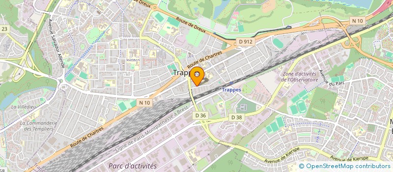 localisation de l'entreprise MONSIEUR YOUSSEF IZRANI  TRAPPES