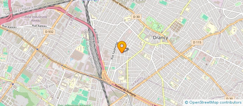 localisation de l'entreprise MONSIEUR YOUSSEF JABBAR à DRANCY
