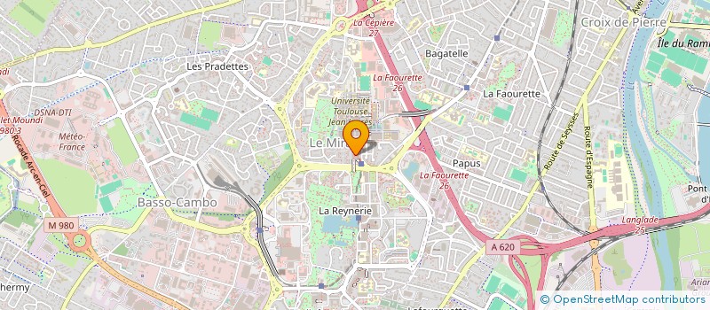 localisation de l'entreprise MONSIEUR YOUSSEF JEBBARI à TOULOUSE
