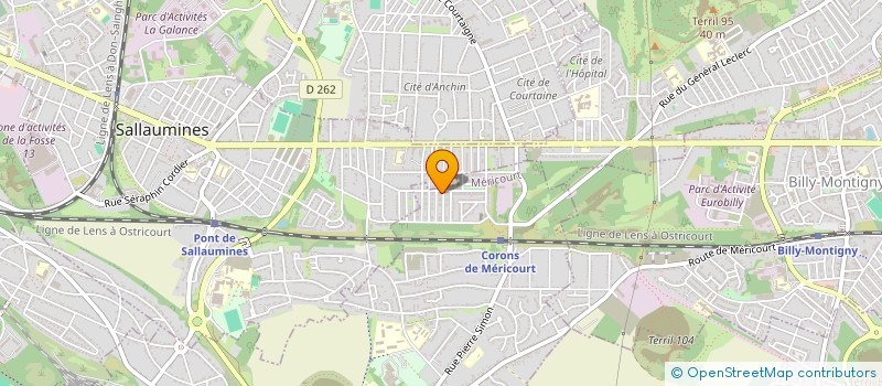 localisation de l'entreprise MONSIEUR YOUSSEF JOUIDI  MERICOURT