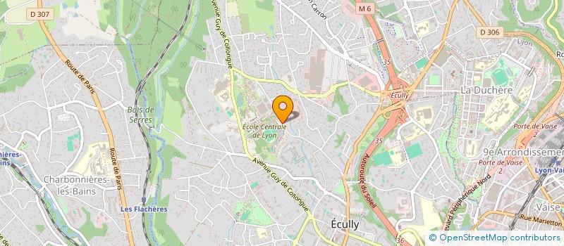 localisation de l'entreprise MONSIEUR YOUSSEF KAROUMA  ECULLY