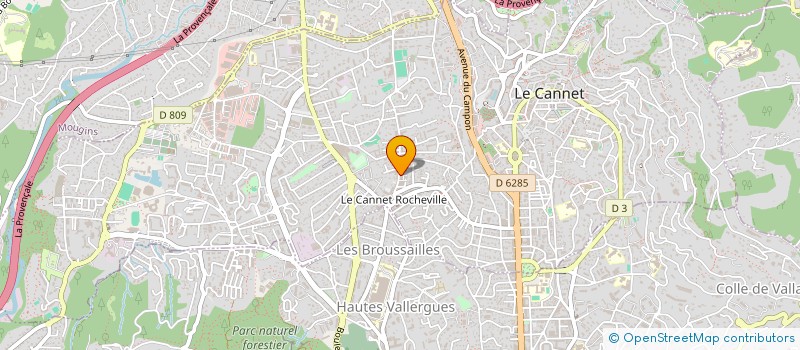 localisation de l'entreprise MONSIEUR YOUSSEF KHATOUI à LE CANNET