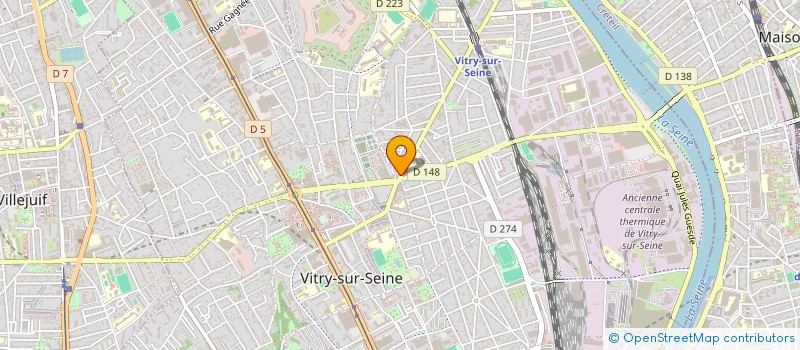 localisation de l'entreprise MONSIEUR YOUSSEF KHELIL à VITRY-SUR-SEINE