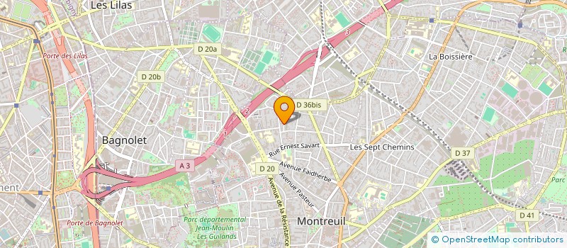 localisation de l'entreprise MONSIEUR YOUSSEF KOCHBATI à MONTREUIL