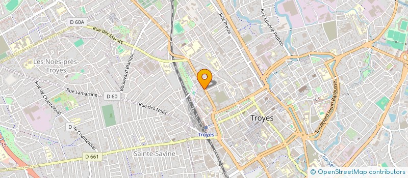localisation de l'entreprise MONSIEUR YOUSSEF KONE  TROYES