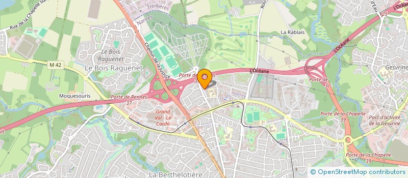 localisation de l'entreprise MONSIEUR YOUSSEF KOURIRECH à NANTES
