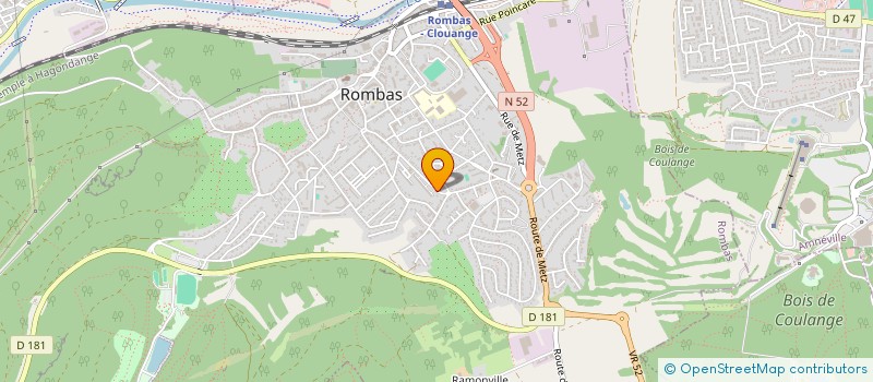 localisation de l'entreprise MONSIEUR YOUSSEF KRIFA  ROMBAS