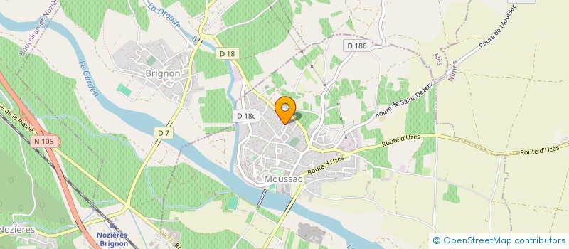 localisation de l'entreprise MONSIEUR YOUSSEF L'ABIAD  MOUSSAC