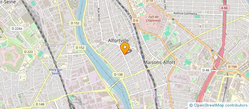 localisation de l'entreprise MONSIEUR YOUSSEF LACHGAR à ALFORTVILLE