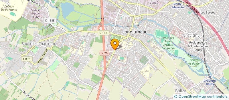 localisation de l'entreprise MONSIEUR YOUSSEF LAFHAJ à LONGJUMEAU