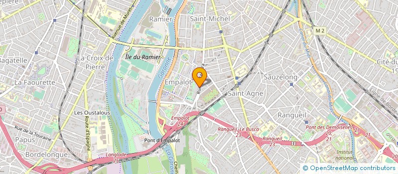localisation de l'entreprise MONSIEUR YOUSSEF LAGMICH à TOULOUSE