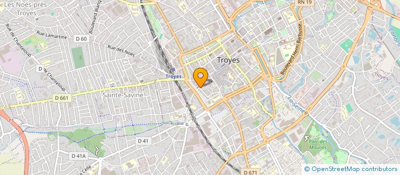 localisation de l'entreprise MONSIEUR YOUSSEF LAKEHAL  TROYES