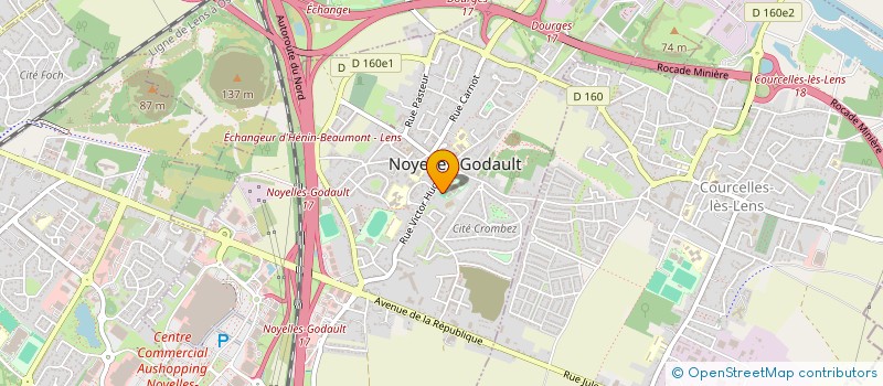 localisation de l'entreprise MONSIEUR YOUSSEF LAMCHIOUI  NOYELLES GODAULT