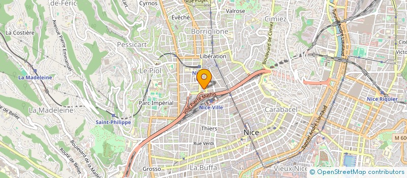 localisation de l'entreprise MONSIEUR YOUSSEF LAMDIOUI à NICE